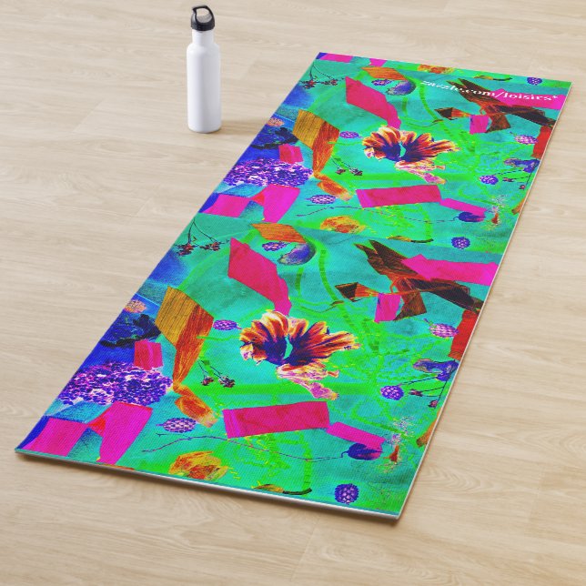 Colourful Yoga Mat (In Situ)