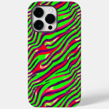 Colourful Zebra Print Stripe Abstract Pattern