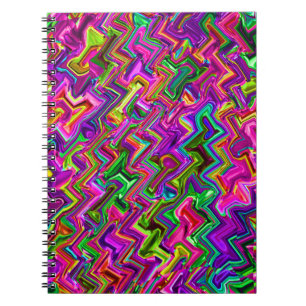 Colourful Zigzag #2 - Notebook
