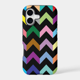 Colourful zigzag pattern