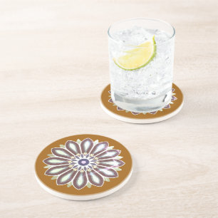 COLOURFULL FLOWER ART GIFT DAUGHTER MOM BOSS 2026 COASTER