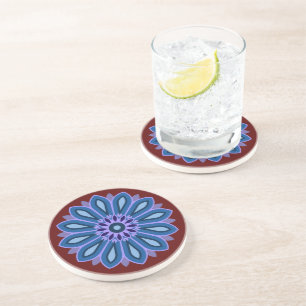 COLOURFULL FLOWER ART GIFT DAUGHTER MOM BOSS 2026 COASTER