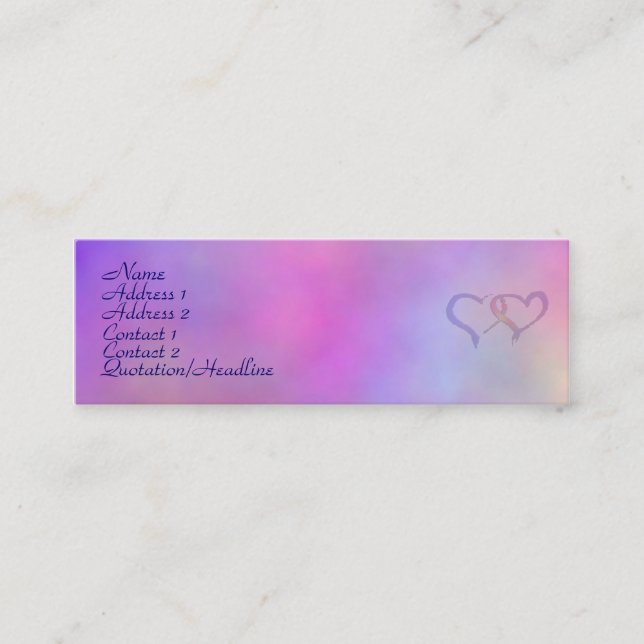 Colourfully elegant Profile Cards (Front)