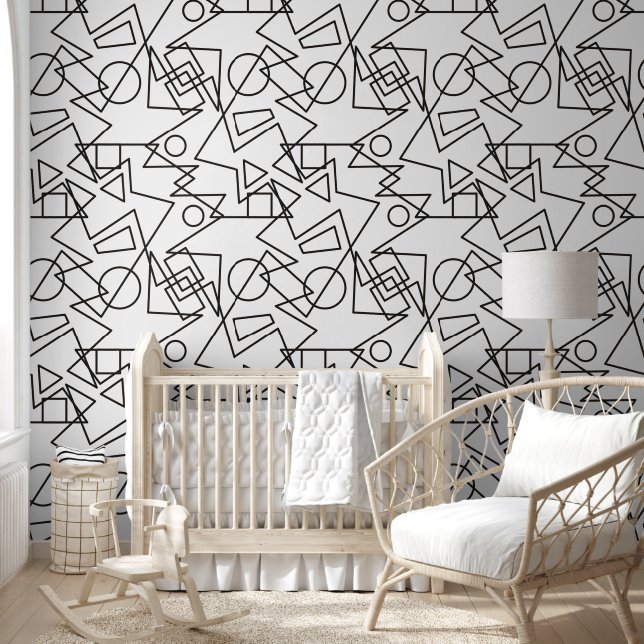 Colourfully Stripes and Lines 1 geometry Wallpaper (Kids)