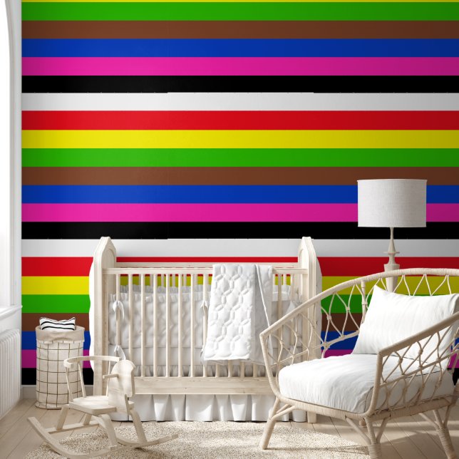 Colourfully Stripes and Lines 7 Wallpaper (Kids)