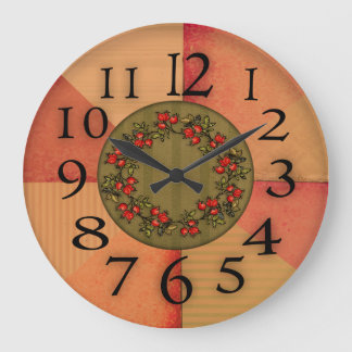 Colourfully Timed Wall Clock