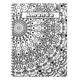 Colouring book, Personalised colouring , anti-stre Notebook