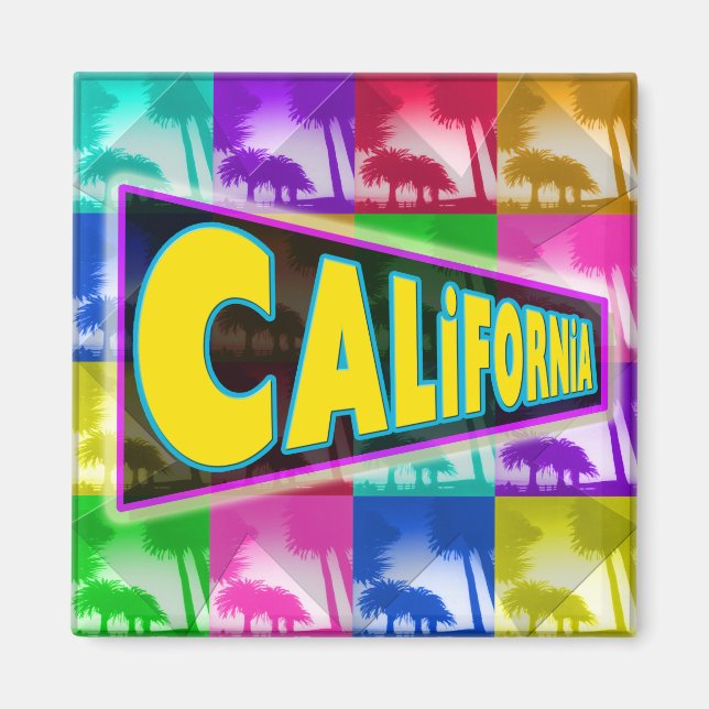 "Colouring California 2" Magnet (Front)