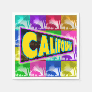 "Colouring California 2" Napkins