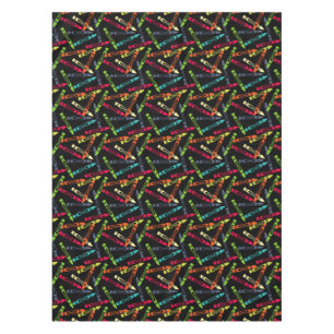 Colouring Crayons School Days Teacher Gifts Tablecloth