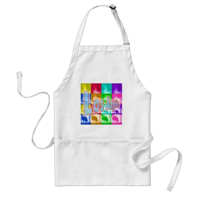 "Colouring Los Angeles 1" Apron (Front)