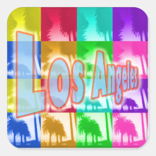 "Colouring Los Angeles 1" Sticker