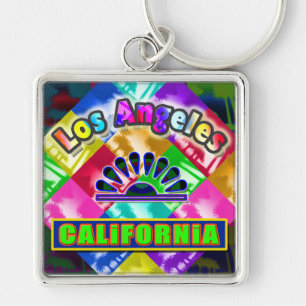 "Colouring Los Angeles 3" Keychain