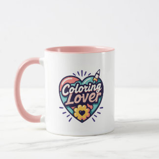 Colouring Lover Mug – Funny Personalised Gift