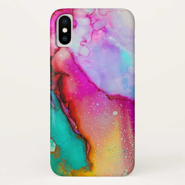 Colouring Mashup Apple iPhone X cases (Back)
