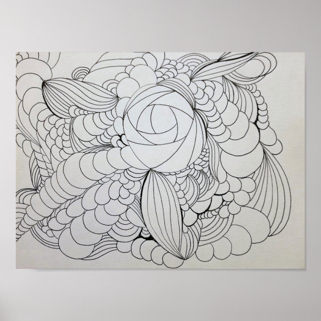 Colouring Page Poster (Front)