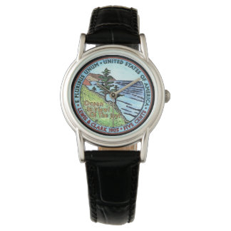Colourized Lewis and Clark Expedition Nickel Watch