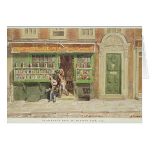 Colourman's Shop, St Martin's Lane, 1829