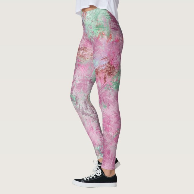 Colours 229-4 by Kristalin Davis Leggings (Left)