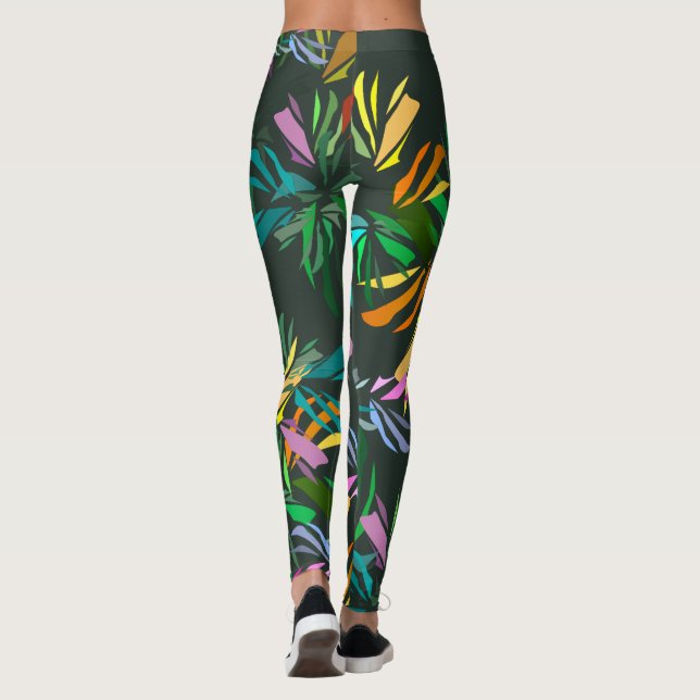 Colours All Over Leggings (Back)