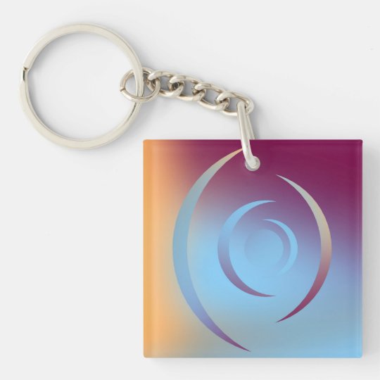 Colours and Emotions 3 Key Ring