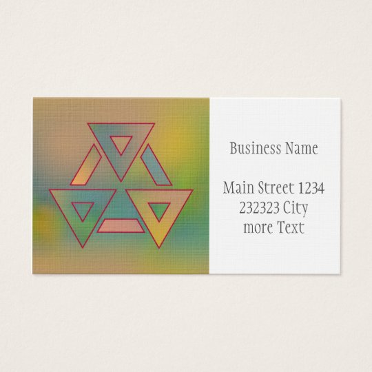 Colours and Emotions 6 Business Card