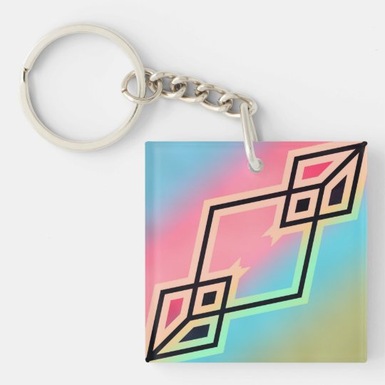 Colours and Emotions 7 Key Ring
