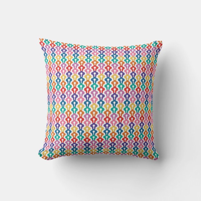 Colours Chain Cushion (Front)