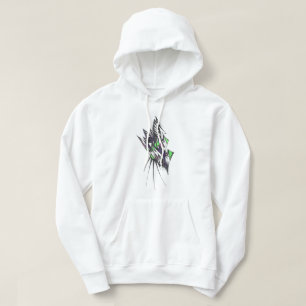 Colours Colourful Abstract Tribal Tattoo Art Hoodie