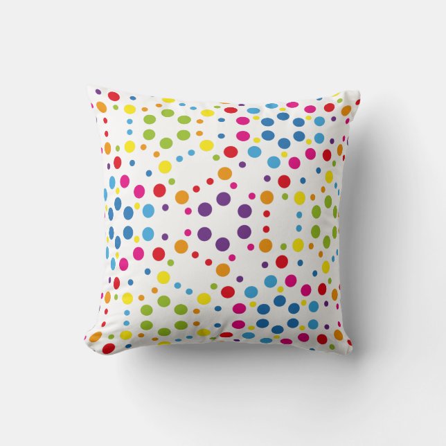 Colours, Colours, Colours Cushion (Front)