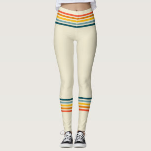 Colours & Cream Trendy 80's Tube Sock Style Leggings