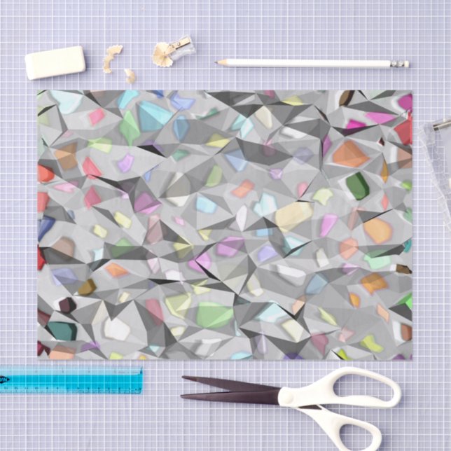 Colours Creased tissue paper (Craft)