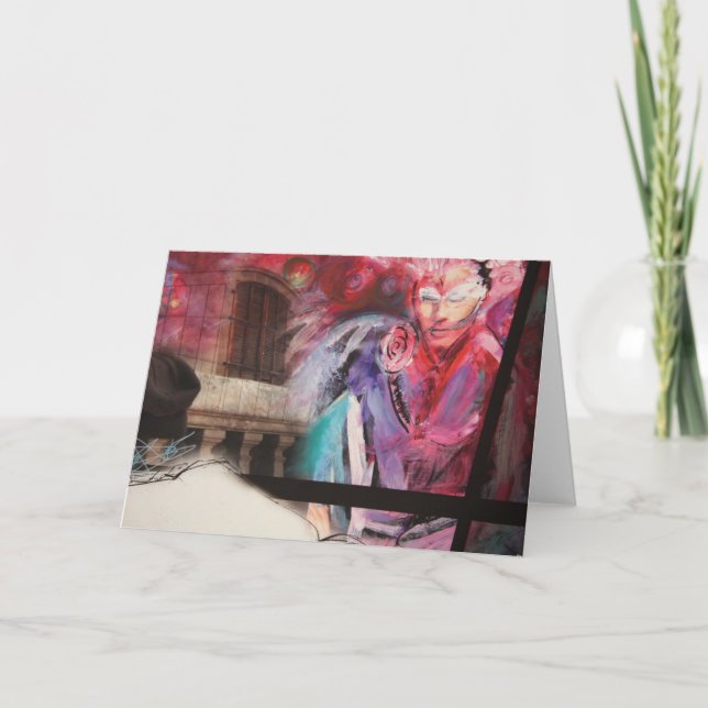 Colours Greeting Card (Front)