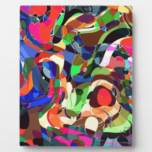 Colours mashup plaque