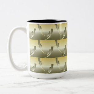 colours of a summer sunset Two-Tone coffee mug