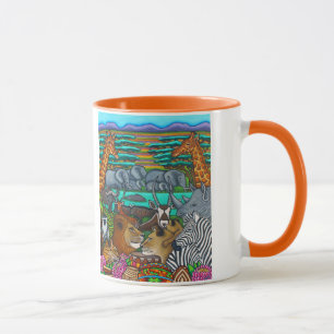 Colours of Africa Mug by Lisa Lorenz
