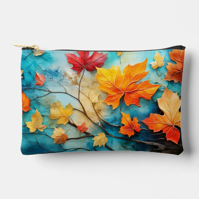 Colours Of Autumn Accessory Pouch (Front)