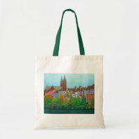 Colours of Basel Tote Bag by Lisa Lorenz