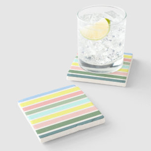 Colours of Bermuda Stone Coaster