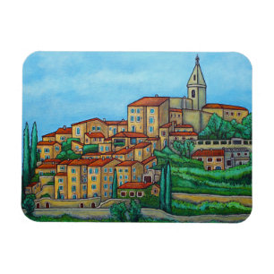 Colours of Crillon-le-Brave, Provence Magnet