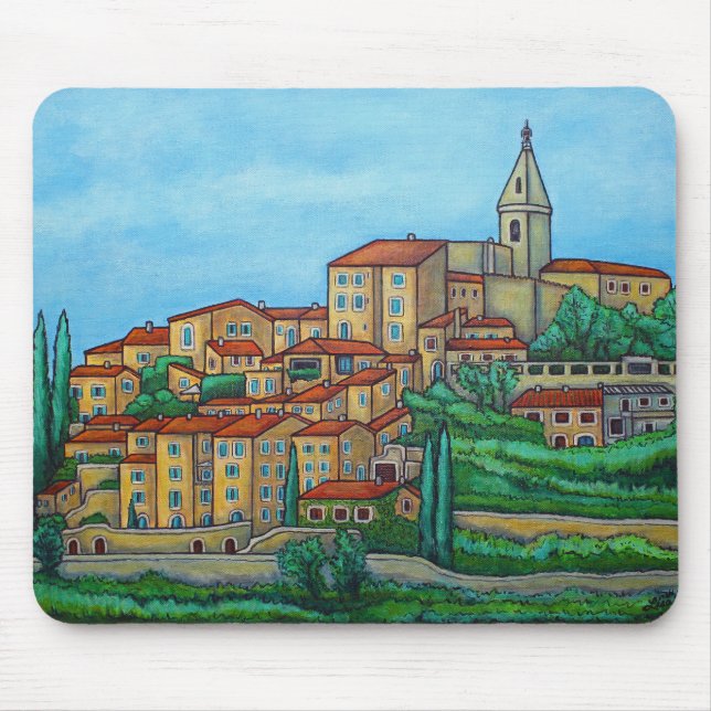 Colours of Crillon-le-Brave, Provence Mouse pad (Front)