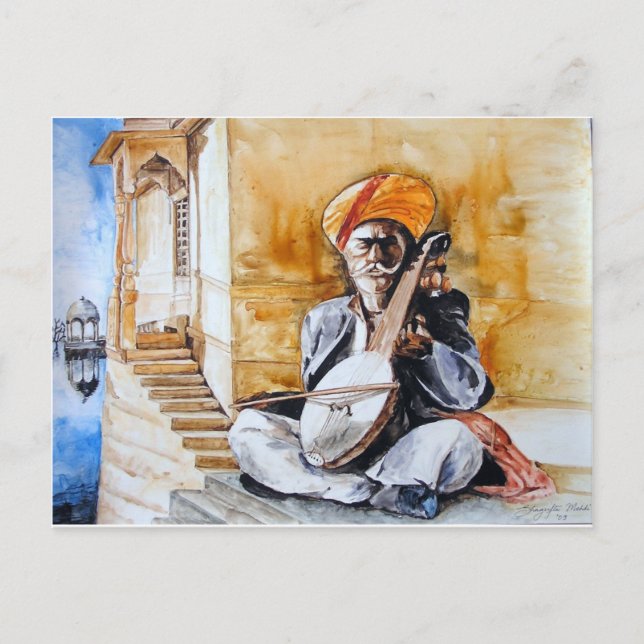 colours of india postcard (Front)