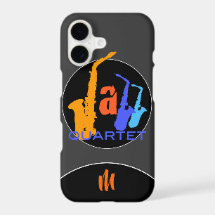 Colours of Jazz Quartet Monogram iPhone Case
