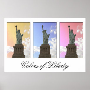 Colours of Liberty / Statue of Liberty print
