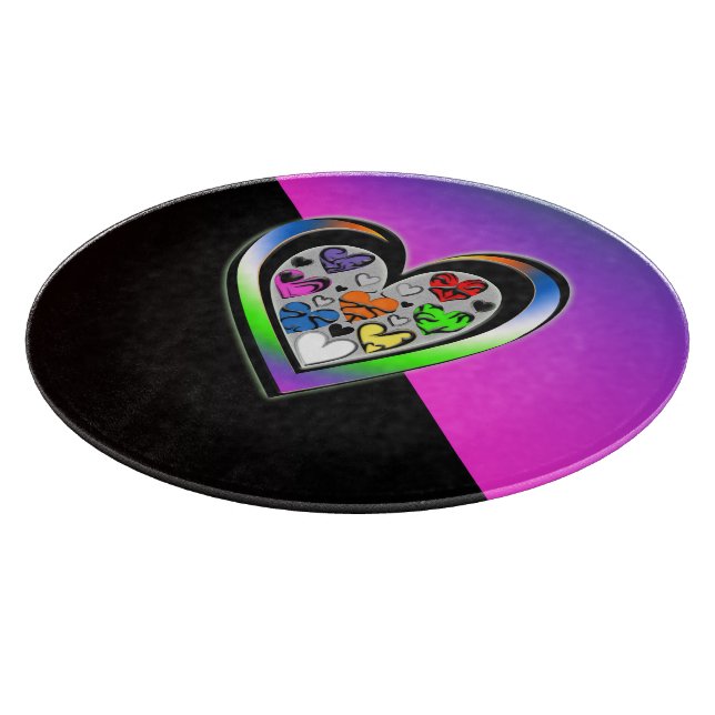Colours of Love Cutting Board (Corner)