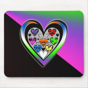 Colours of Love Mouse Pad