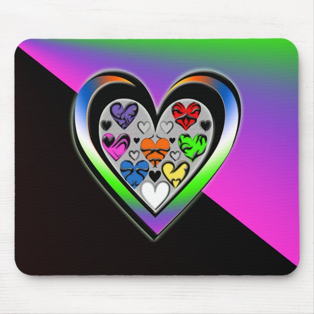 Colours of Love Mouse Pad (Front)