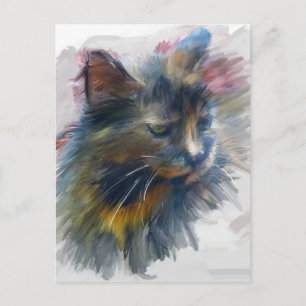 Colours of love postcard