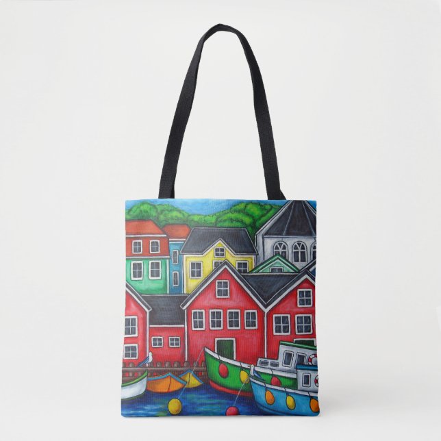 Colours of Lunenburg Bag By Lisa Lorenz (Front)