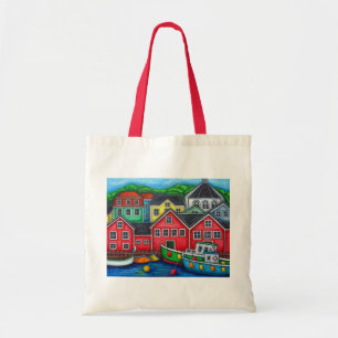 Colours of Lunenburg, Nova Scotia, Canada Tote Bag
